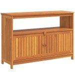 vidaXL Masă consolă, 110x35x75 cm, lemn masiv de acacia vidaXL Masă consolă, 110x35x75 cm, lemn masiv de acacia