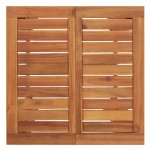 vidaXL Masă de bar de grădină, 60 x 60 x 105 cm, lemn masiv de acacia vidaXL Masă de bar de grădină, 60 x 60 x 105 cm, lemn masiv de acacia