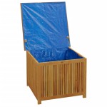 vidaXL Ladă depozitare pentru grădină 75x75x58 cm lemn masiv acacia vidaXL Ladă depozitare pentru grădină 75x75x58 cm lemn masiv acacia