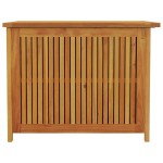 vidaXL Ladă depozitare pentru grădină 75x75x58 cm lemn masiv acacia vidaXL Ladă depozitare pentru grădină 75x75x58 cm lemn masiv acacia