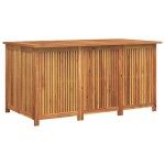 vidaXL Ladă depozitare pentru grădină 150x80x75 cm lemn masiv acacia vidaXL Ladă depozitare pentru grădină 150x80x75 cm lemn masiv acacia