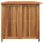 vidaXL Ladă depozitare pentru grădină 150x80x75 cm lemn masiv acacia vidaXL Ladă depozitare pentru grădină 150x80x75 cm lemn masiv acacia