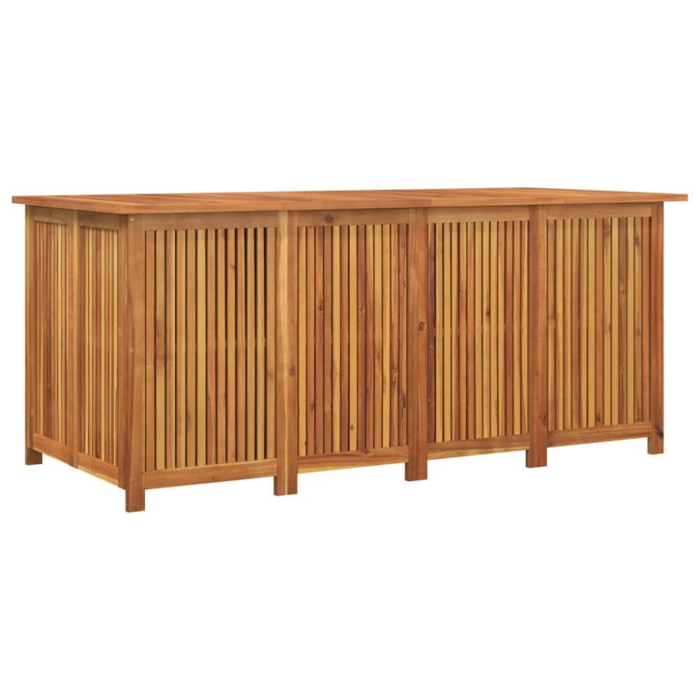 vidaXL Ladă depozitare pentru grădină 175x80x75 cm lemn masiv acacia