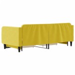 vidaXL Pat de zi cu extensie și sertare, galben, 90x200 cm, catifea vidaXL Pat de zi cu extensie și sertare, galben, 90x200 cm, catifea
