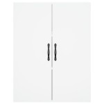 vidaXL Dulap înalt, alb, 69,5x34x180 cm, lemn compozit