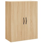vidaXL Dulap înalt, stejar sonoma, 69,5x34x180 cm, lemn compozit vidaXL Dulap înalt, stejar sonoma, 69,5x34x180 cm, lemn compozit