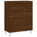 vidaXL Dulap înalt, stejar maro, 69,5x34x180 cm, lemn compozit vidaXL Dulap înalt, stejar maro, 69,5x34x180 cm, lemn compozit