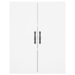 vidaXL Dulap înalt, alb, 69,5x34x180 cm, lemn compozit