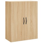 vidaXL Dulap înalt, stejar sonoma, 69,5x34x180 cm, lemn compozit