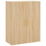vidaXL Dulap înalt, stejar sonoma, 69,5x34x180 cm, lemn compozit vidaXL Dulap înalt, stejar sonoma, 69,5x34x180 cm, lemn compozit