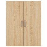 vidaXL Dulap înalt, stejar sonoma, 69,5x34x180 cm, lemn compozit vidaXL Dulap înalt, stejar sonoma, 69,5x34x180 cm, lemn compozit