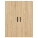 vidaXL Dulap înalt, stejar sonoma, 69,5x34x180 cm, lemn compozit
