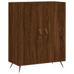 vidaXL Dulap înalt, stejar maro, 69,5x34x180 cm, lemn compozit vidaXL Dulap înalt, stejar maro, 69,5x34x180 cm, lemn compozit