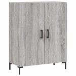 vidaXL Dulap înalt, gri sonoma, 69,5x34x180 cm, lemn compozit