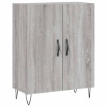 vidaXL Dulap înalt, gri sonoma, 69,5x34x180 cm, lemn compozit