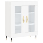 vidaXL Dulap înalt, alb, 69,5x34x180 cm, lemn compozit