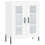 vidaXL Dulap înalt, alb, 69,5x34x180 cm, lemn compozit
