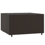 vidaXL Set mobilier de grădină cu perne, 4 piese, maro, poliratan vidaXL Set mobilier de grădină cu perne, 4 piese, maro, poliratan