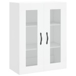 vidaXL Dulap înalt, alb, 69,5x34x180 cm, lemn compozit vidaXL Dulap înalt, alb, 69,5x34x180 cm, lemn compozit