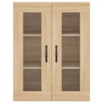 vidaXL Dulap înalt, stejar sonoma, 69,5x34x180 cm, lemn compozit vidaXL Dulap înalt, stejar sonoma, 69,5x34x180 cm, lemn compozit