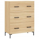 vidaXL Dulap înalt, stejar sonoma, 69,5x34x180 cm, lemn compozit vidaXL Dulap înalt, stejar sonoma, 69,5x34x180 cm, lemn compozit