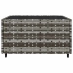 vidaXL Set mobilier de grădină cu perne, 3 piese, gri, poliratan vidaXL Set mobilier de grădină cu perne, 3 piese, gri, poliratan