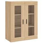 vidaXL Dulap înalt, stejar sonoma, 69,5x34x180 cm, lemn compozit vidaXL Dulap înalt, stejar sonoma, 69,5x34x180 cm, lemn compozit