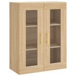 vidaXL Dulap înalt, stejar sonoma, 69,5x34x180 cm, lemn compozit vidaXL Dulap înalt, stejar sonoma, 69,5x34x180 cm, lemn compozit