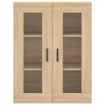 vidaXL Dulap înalt, stejar sonoma, 69,5x34x180 cm, lemn compozit