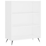 vidaXL Dulap înalt, alb, 69,5x34x180 cm, lemn compozit