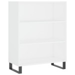 vidaXL Dulap înalt, alb, 69,5x34x180 cm, lemn compozit