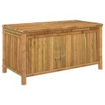vidaXL Cutie de depozitare de grădină, 110x52x55 cm, bambus vidaXL Cutie de depozitare de grădină, 110x52x55 cm, bambus