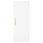 vidaXL Dulap înalt, alb, 34,5x34x180 cm, lemn prelucrat vidaXL Dulap înalt, alb, 34,5x34x180 cm, lemn prelucrat