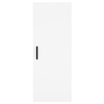 vidaXL Dulap înalt, alb, 34,5x34x180 cm, lemn prelucrat vidaXL Dulap înalt, alb, 34,5x34x180 cm, lemn prelucrat