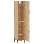vidaXL Dulap înalt, stejar sonoma, 34,5x34x180 cm, lemn prelucrat vidaXL Dulap înalt, stejar sonoma, 34,5x34x180 cm, lemn prelucrat