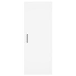vidaXL Dulap înalt, alb, 34,5x34x180 cm, lemn prelucrat vidaXL Dulap înalt, alb, 34,5x34x180 cm, lemn prelucrat