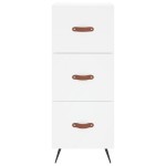 vidaXL Dulap înalt, alb, 34,5x34x180 cm, lemn prelucrat vidaXL Dulap înalt, alb, 34,5x34x180 cm, lemn prelucrat