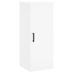 vidaXL Dulap înalt, alb, 34,5x34x180 cm, lemn prelucrat vidaXL Dulap înalt, alb, 34,5x34x180 cm, lemn prelucrat