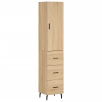 vidaXL Dulap înalt, stejar sonoma, 34,5x34x180 cm, lemn prelucrat vidaXL Dulap înalt, stejar sonoma, 34,5x34x180 cm, lemn prelucrat