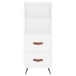 vidaXL Dulap înalt, alb, 34,5x34x180 cm, lemn prelucrat vidaXL Dulap înalt, alb, 34,5x34x180 cm, lemn prelucrat