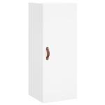 vidaXL Dulap înalt, alb, 34,5x34x180 cm, lemn prelucrat vidaXL Dulap înalt, alb, 34,5x34x180 cm, lemn prelucrat