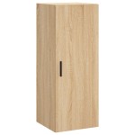 vidaXL Dulap înalt, stejar sonoma, 34,5x34x180 cm, lemn prelucrat