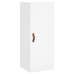 vidaXL Dulap înalt, alb, 34,5x34x180 cm, lemn prelucrat vidaXL Dulap înalt, alb, 34,5x34x180 cm, lemn prelucrat