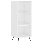 vidaXL Dulap înalt, alb extralucios, 34,5x34x180 cm, lemn prelucrat vidaXL Dulap înalt, alb extralucios, 34,5x34x180 cm, lemn prelucrat