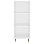 vidaXL Dulap înalt, alb extralucios, 34,5x34x180 cm, lemn prelucrat vidaXL Dulap înalt, alb extralucios, 34,5x34x180 cm, lemn prelucrat