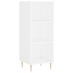 vidaXL Dulap înalt, alb, 34,5x34x180 cm, lemn prelucrat vidaXL Dulap înalt, alb, 34,5x34x180 cm, lemn prelucrat
