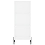 vidaXL Dulap înalt, alb, 34,5x34x180 cm, lemn prelucrat vidaXL Dulap înalt, alb, 34,5x34x180 cm, lemn prelucrat