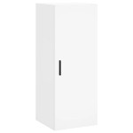 vidaXL Dulap înalt, alb, 34,5x34x180 cm, lemn prelucrat vidaXL Dulap înalt, alb, 34,5x34x180 cm, lemn prelucrat