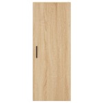 vidaXL Dulap înalt, stejar sonoma, 34,5x34x180 cm, lemn prelucrat