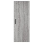 vidaXL Dulap înalt, gri sonoma, 34,5x34x180 cm, lemn prelucrat